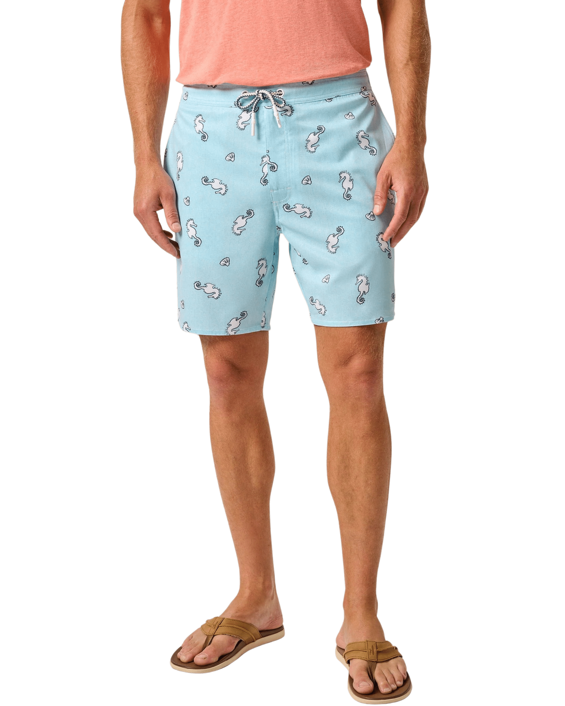 JOHNNIE-O SHORTS - SWIM WEAR UNDER THE SEA SWIM TRUNKS