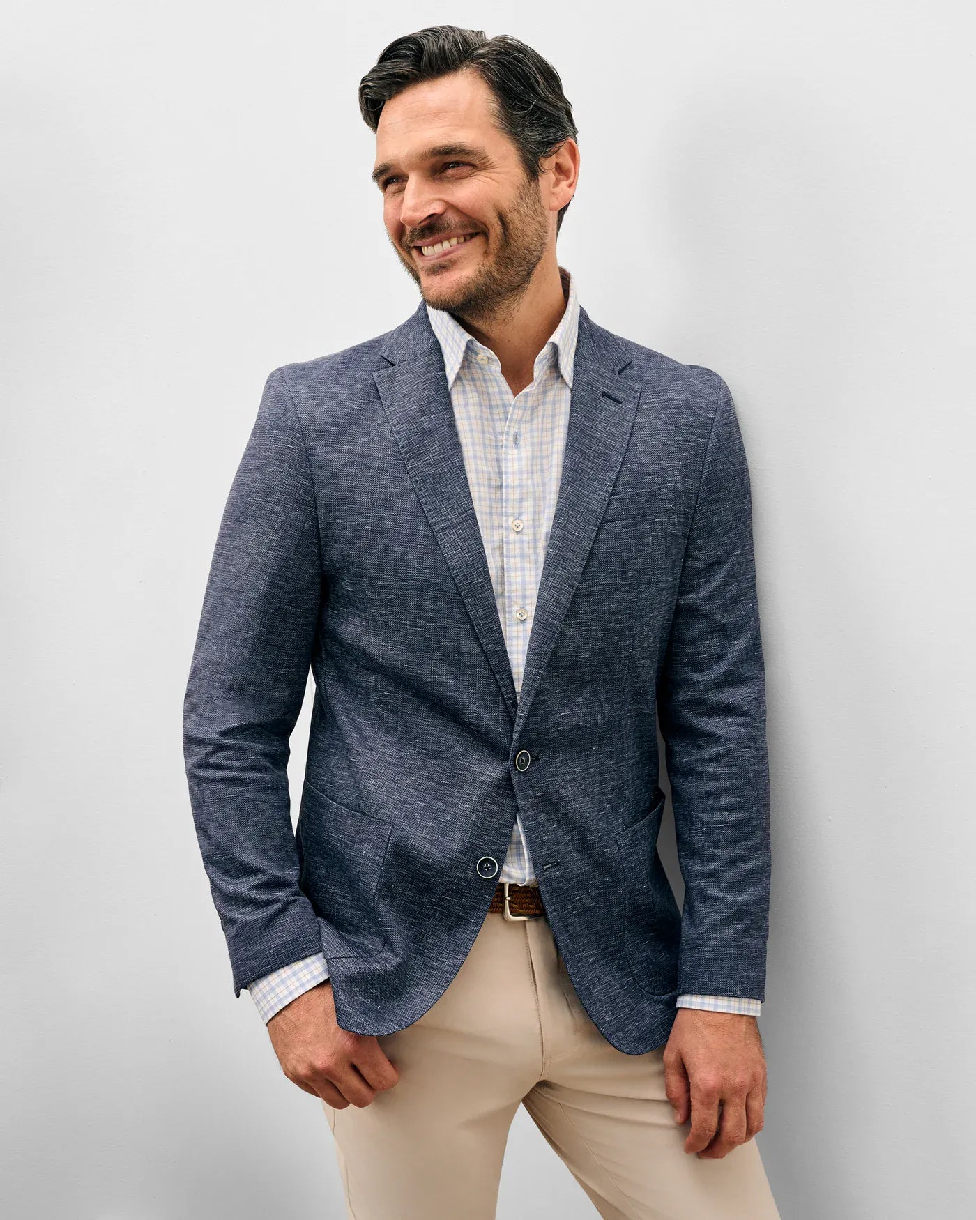 JOHNNIE-O SPORT COAT NAVY / 44 SWINDON