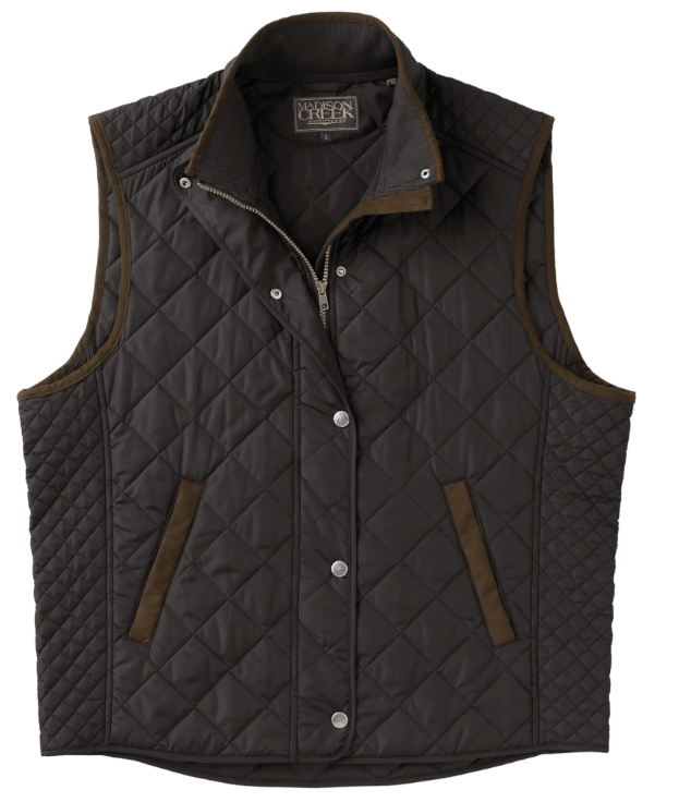 MADISON CREEK OUTERWEAR - VEST BLACK / S GREENVILLE QUILTED VEST