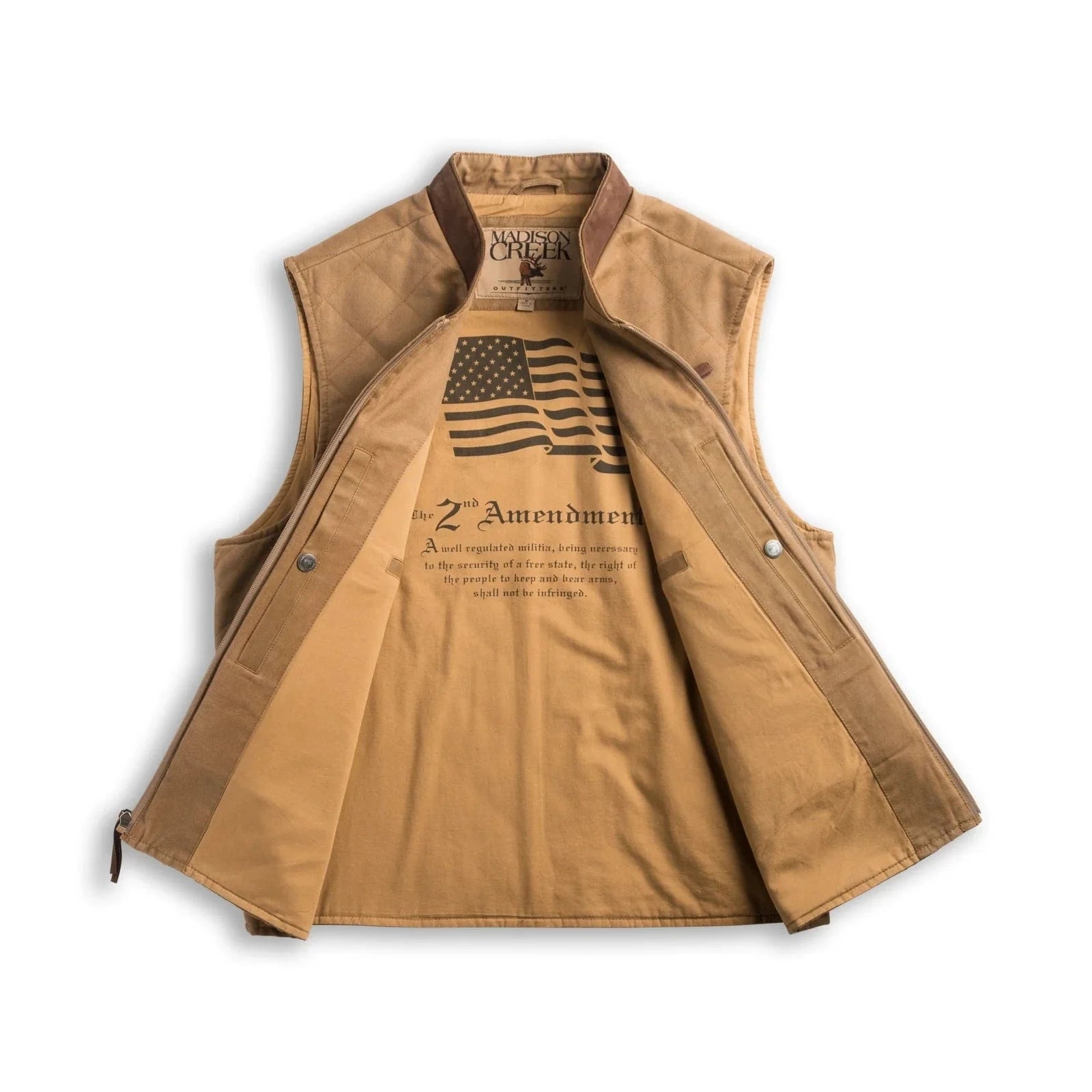 MADISON CREEK OUTERWEAR - VEST KENNESAW CC TWILL VEST