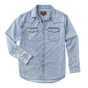 MADISON CREEK SHIRTS CHAMBRAY DENIM / M BISLEY WESTERN SHIRT