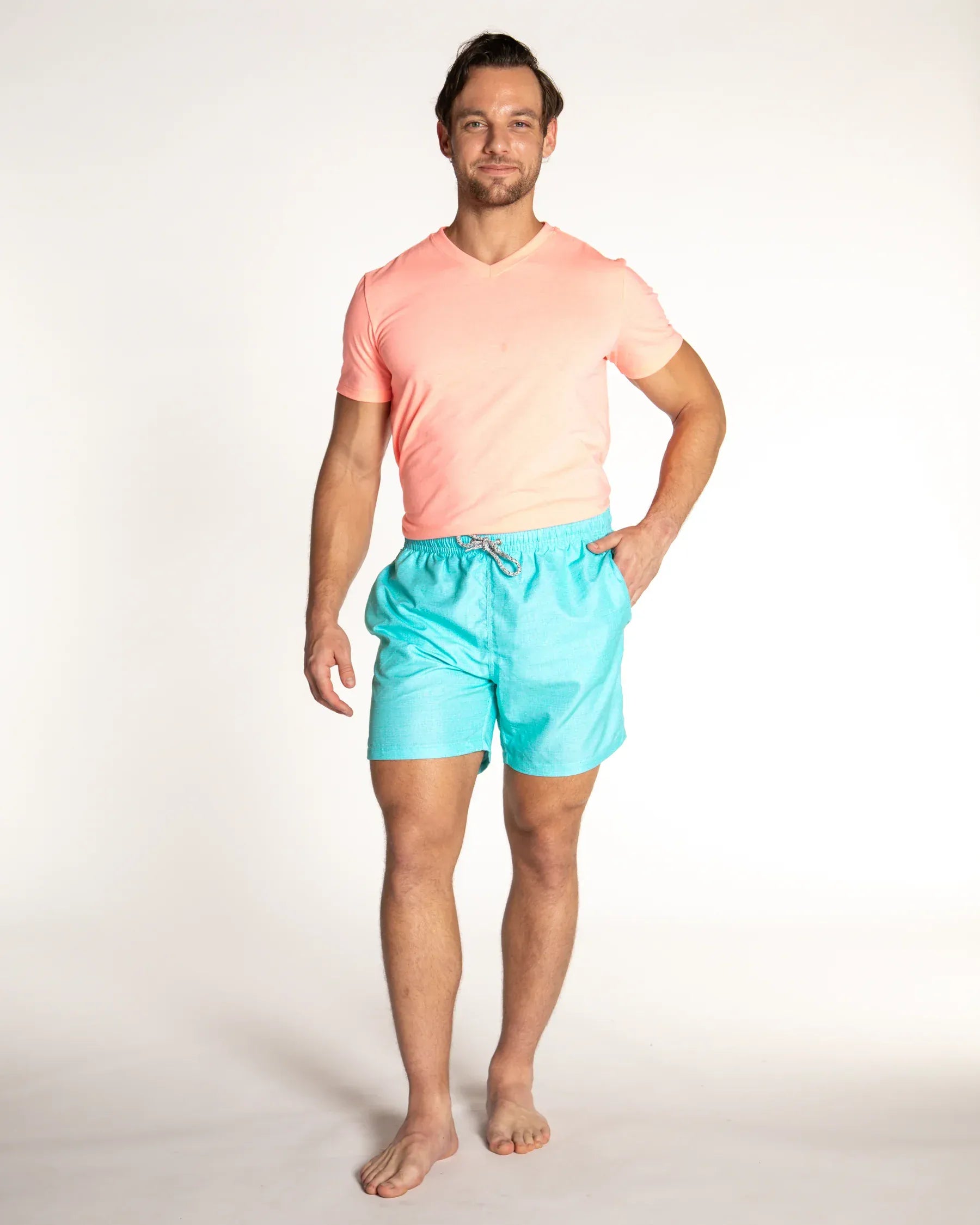 MICHAEL'S SHORTS - SWIM WEAR MEN'S CYCLIST LINER SWIM TRUNKS