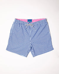 MICHAEL'S SHORTS - SWIM WEAR SQUARES - NAVY / M MEN'S CYCLIST LINER SWIM TRUNKS