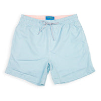 MICHAEL'S SHORTS - SWIM WEAR WAVE PRINT - AQUA/ORANGE / M MEN'S CYCLIST LINER SWIM TRUNKS