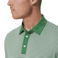 MIZZEN MAIN SHIRTS - POLO FAIRWAY FEEDER STRIPE VERSA SHORT SLEEVE POLO