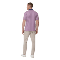 MIZZEN MAIN SHIRTS - POLO TEA ROSE TRIANGLE GEO VERSA POLO