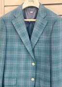 NIKKY SPORT COAT TEAL PLAID / 38R SP 25 NIKKY COATS