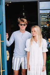 PAIGE SHORTS - GOLFPERFORMANCE GATLIN STRIPED SHORT