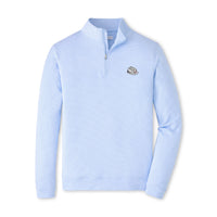 PETER MILLAR GAMEDAY - UNIVERSITY OF ALABAMA - HARD HAT - 14 ZIPS CBL/WHITE / XL HARD HAT PERTH MINI STRIPE 1/4 ZIP