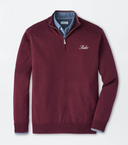 PETER MILLAR GAMEDAY - UNIVERSITY OF ALABAMA - TIDE - 14 ZIPS AUTUMN FOLIAGE / S TIDE AUTUMN CREST QUARTER-ZIP