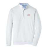 PETER MILLAR GAMEDAY - UNIVERSITY OF ALABAMA - TIDE - 14 ZIPS BRITISH GREY / S TIDE PERTH PERFORMANCE 1/4 ZIP