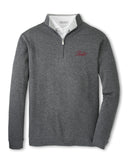 PETER MILLAR GAMEDAY - UNIVERSITY OF ALABAMA - TIDE - 14 ZIPS CHARCOAL / S TIDE CROWN COMFORT PULLOVER