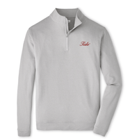 PETER MILLAR GAMEDAY - UNIVERSITY OF ALABAMA - TIDE - 14 ZIPS GALE GREY / S TIDE PERTH PERFORMANCE 1/4 ZIP