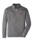 PETER MILLAR GAMEDAY - UNIVERSITY OF ALABAMA - TIDE - 14 ZIPS OSLO GREY / S TIDE CROWN  SWEATER FLEECE QUARTER-ZIP