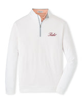PETER MILLAR GAMEDAY - UNIVERSITY OF ALABAMA - TIDE - 14 ZIPS WHITE / M TIDE PERTH PERFORMANCE 1/4 ZIP
