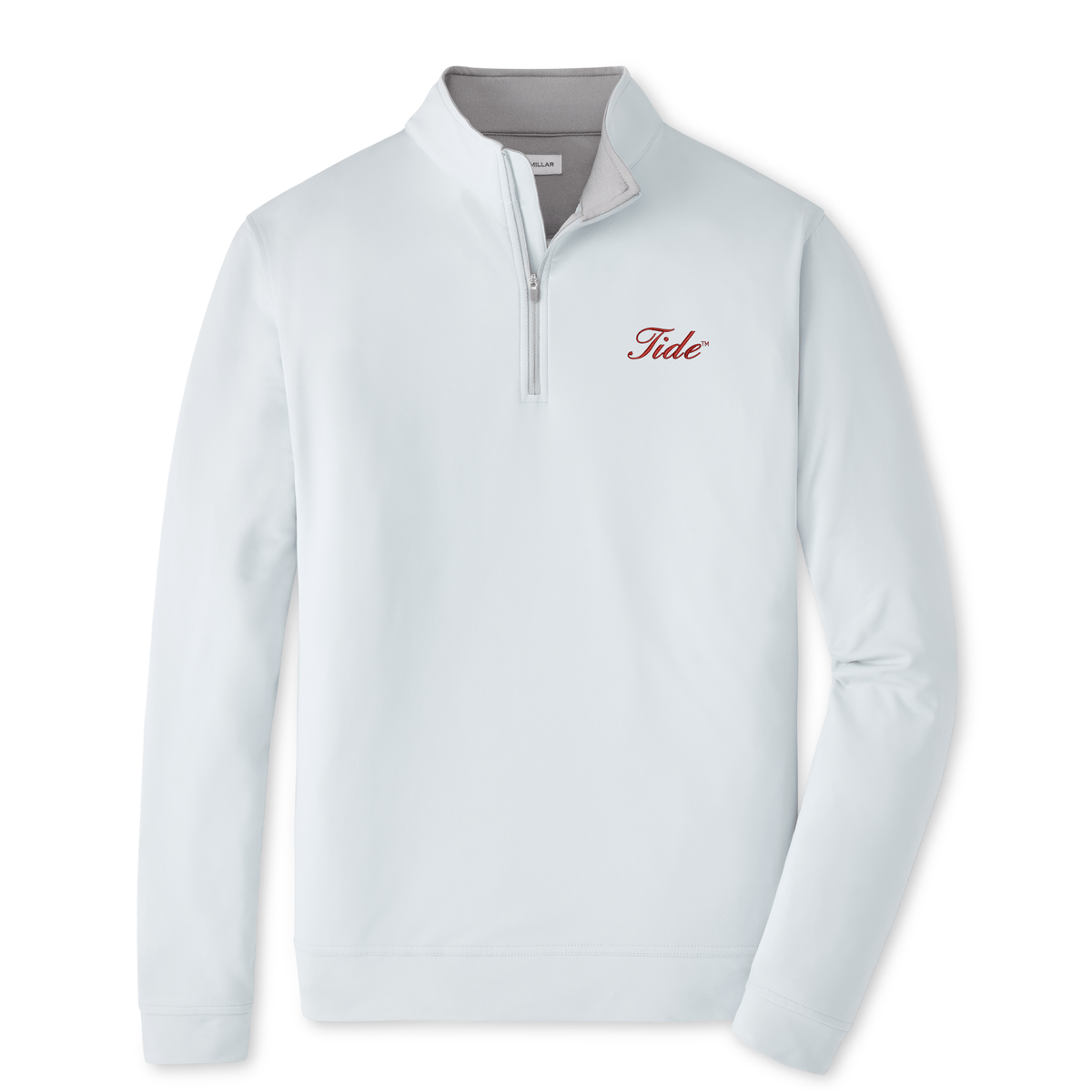 PETER MILLAR GAMEDAY - UNIVERSITY OF ALABAMA - TIDE - 14 ZIPS WHITE / S TIDE PERTH PERFORMANCE 1/4 ZIP