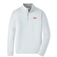 PETER MILLAR GAMEDAY - UNIVERSITY OF ALABAMA - TIDE - 14 ZIPS WHITE / S TIDE PERTH PERFORMANCE 1/4 ZIP
