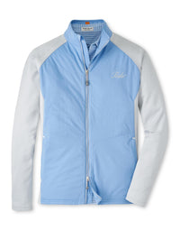 PETER MILLAR GAMEDAY - UNIVERSITY OF ALABAMA - TIDE - FULL ZIP JACKET LAKESIDE / M TIDE HYPERLIGHT MERGE HYBRID JACKET
