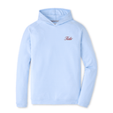 PETER MILLAR GAMEDAY - UNIVERSITY OF ALABAMA - TIDE - HOODIES COTTAGE BLUE / S TIDE PINE SUGAR STRIPE HOODIE