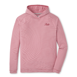 PETER MILLAR GAMEDAY - UNIVERSITY OF ALABAMA - TIDE - HOODIES CRIMSON / S TIDE PINE SUGAR STRIPE HOODIE