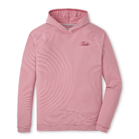 PETER MILLAR GAMEDAY - UNIVERSITY OF ALABAMA - TIDE - HOODIES CRIMSON / S TIDE PINE SUGAR STRIPE HOODIE