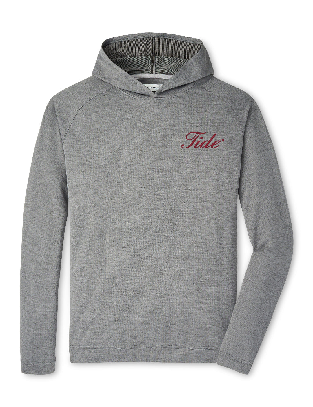 PETER MILLAR GAMEDAY - UNIVERSITY OF ALABAMA - TIDE - HOODIES IRON / M TIDE PINE PERFORMANCE HOODIE