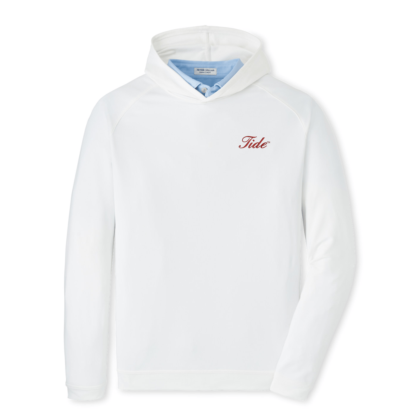 PETER MILLAR GAMEDAY - UNIVERSITY OF ALABAMA - TIDE - HOODIES WHITE / S TIDE PINE PERFORMANCE HOODIE