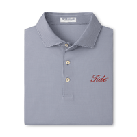 PETER MILLAR GAMEDAY - UNIVERSITY OF ALABAMA - TIDE IRON / S TIDE BORDER PERFORMANCE POLO