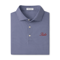 PETER MILLAR GAMEDAY - UNIVERSITY OF ALABAMA - TIDE NAVY / S TIDE BORDER PERFORMANCE POLO
