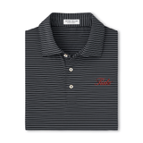 PETER MILLAR GAMEDAY - UNIVERSITY OF ALABAMA - TIDE - POLOS BLACK / S TIDE HEMLOCK JERSEY POLO