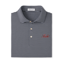 PETER MILLAR GAMEDAY - UNIVERSITY OF ALABAMA - TIDE - POLOS BLACK / S TIEBREAKER PERFORMANCE STRIPE