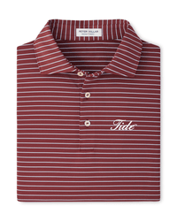 PETER MILLAR GAMEDAY - UNIVERSITY OF ALABAMA - TIDE - POLOS BORDEAUX / S TIDE OAKS PERFORMANCE POLO