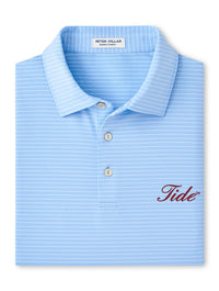 PETER MILLAR GAMEDAY - UNIVERSITY OF ALABAMA - TIDE - POLOS CBLUE / S TIDE HEMLOCK JERSEY POLO