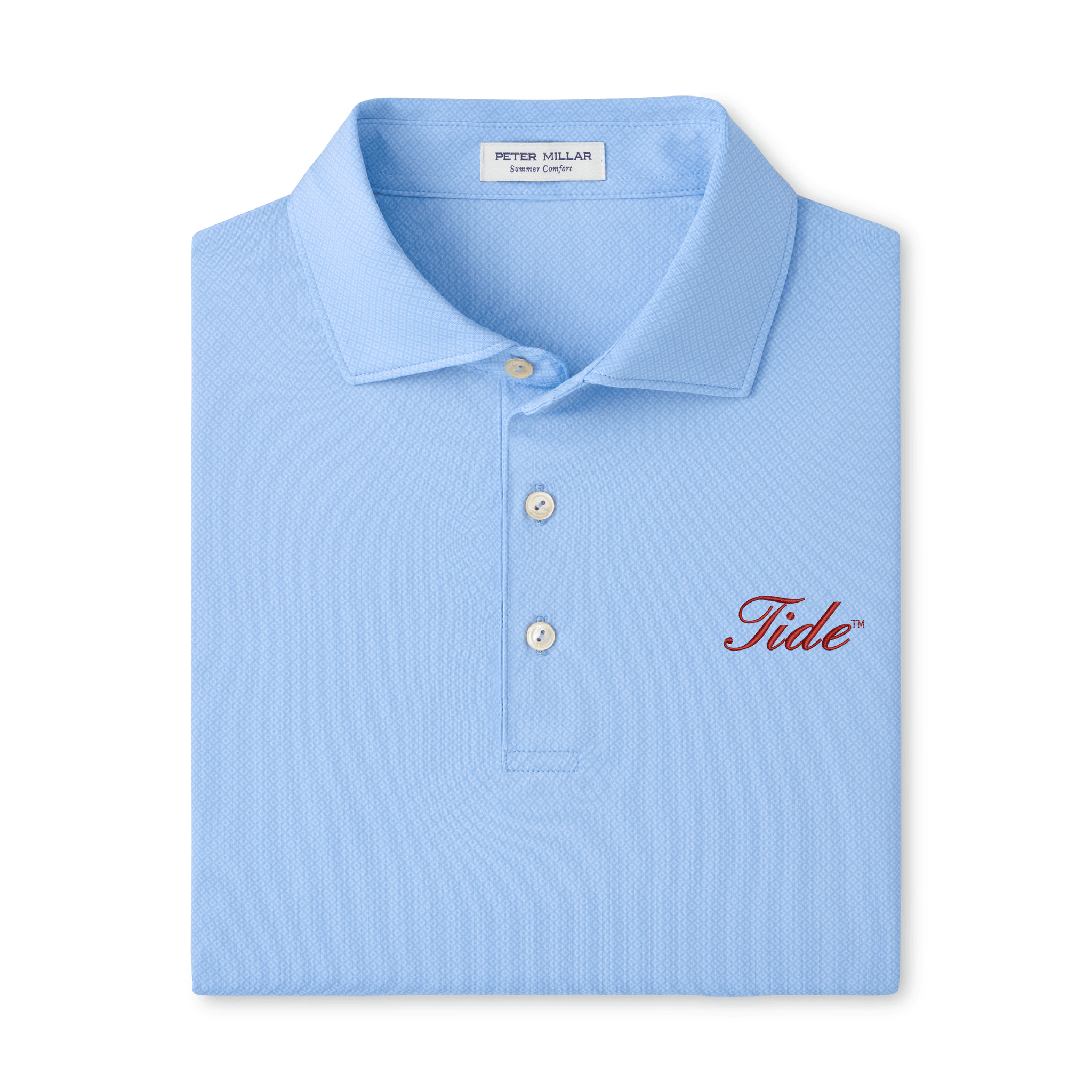 PETER MILLAR GAMEDAY - UNIVERSITY OF ALABAMA - TIDE - POLOS CBLUE / S TIDE HUGO PERFORMANCE POLO