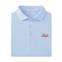 PETER MILLAR GAMEDAY - UNIVERSITY OF ALABAMA - TIDE - POLOS CBLUE / S TIDE JUBILEE STRIPE PERFORMANCE JERSEY POLO