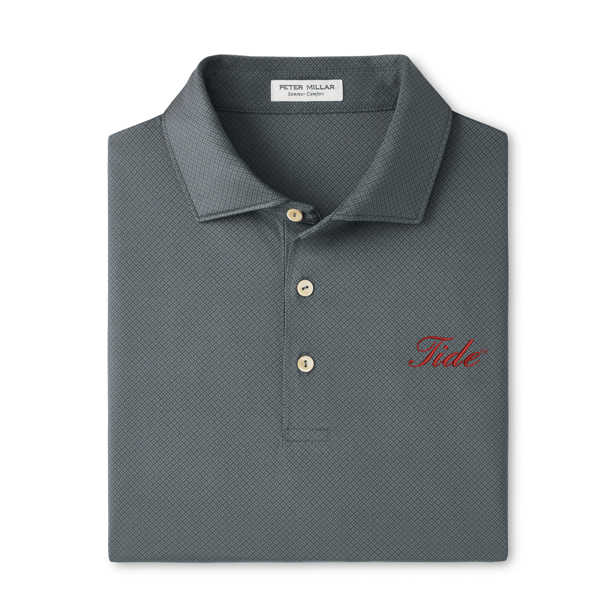 PETER MILLAR GAMEDAY - UNIVERSITY OF ALABAMA - TIDE - POLOS IRON / S TIDE HUGO PERFORMANCE POLO