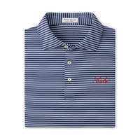PETER MILLAR GAMEDAY - UNIVERSITY OF ALABAMA - TIDE - POLOS NAVY / S TIEBREAKER PERFORMANCE STRIPE