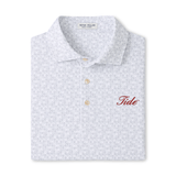 PETER MILLAR GAMEDAY - UNIVERSITY OF ALABAMA - TIDE - POLOS WHITE / S BASES LOADED PERFORMANCE POLO