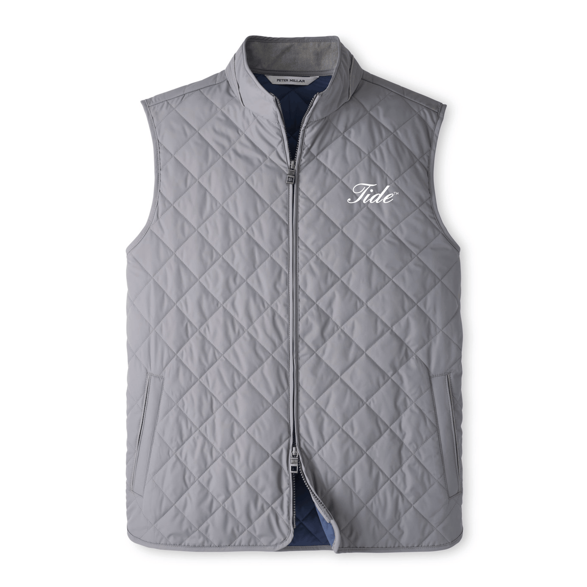 PETER MILLAR GAMEDAY - UNIVERSITY OF ALABAMA - TIDE - VESTS OSLO GREY / XL TIDE ESSEX VEST