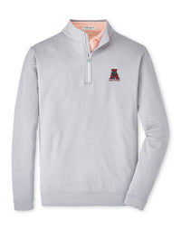 PETER MILLAR GAMEDAY - UNIVERSITY OF ALABAMA - TUSCALOOSA VAULT A - 14 ZIPS GALE GREY / S TUSCALOOSA VAULT PERTH PERFORMANCE 1/4 ZIP
