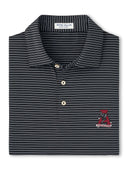 PETER MILLAR GAMEDAY - UNIVERSITY OF ALABAMA - TUSCALOOSA VAULT A - POLOS BLACK / S TUSCALOOSA VAULT A HEMLOCK POLO