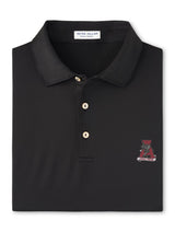 PETER MILLAR GAMEDAY - UNIVERSITY OF ALABAMA - VINTAGE FINAL FOUR - POLOS BLACK / S VINTAGE FINAL FOUR SOLID POLO