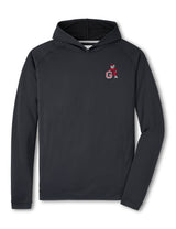 PETER MILLAR GAMEDAY - UNIVERSITY OF GEORGIA - HOODIES BLACK / S VINTAGE DAWG PINE PERFORMANCE HOODIE