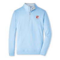 PETER MILLAR OUTERWEAR - 1 - 4 ZIP COTTAGE BLUE / S IFC INVITATIONAL PERTH PERFORMANCE 1/4 ZIP