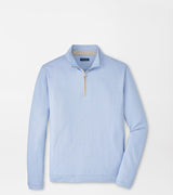 PETER MILLAR OUTERWEAR - 1 - 4 ZIP DUSK BLUE / M Albatross Cotton-Blend Pique Quarter-Zip