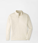 PETER MILLAR OUTERWEAR - 1 - 4 ZIP STONE / S PERTH SUGAR STRIPE 1/4 ZIP