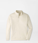 PETER MILLAR OUTERWEAR - 1 - 4 ZIP STONE / S PERTH SUGAR STRIPE 1/4 ZIP