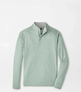PETER MILLAR OUTERWEAR - 1 - 4 ZIP WILLOW / XL Stealth Performance Quarter-Zip