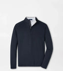 PETER MILLAR OUTERWEAR - 14 ZIP BLACK / M STEALTH PERFORMANCE 1/4 ZIP