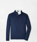 PETER MILLAR OUTERWEAR - 14 ZIP NAVY / M STEALTH PERFORMANCE 1/4 ZIP